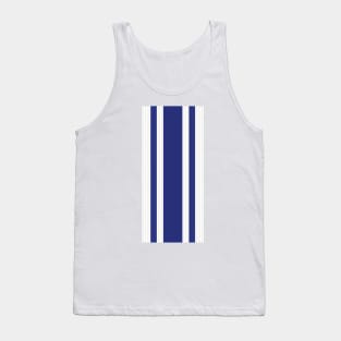 Retro Manchester United 1994 - 1996 Blue and White Striped 3rd Jersey Tank Top